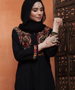 Rubaab  Rayon Straight Kurta Set - Multicolor